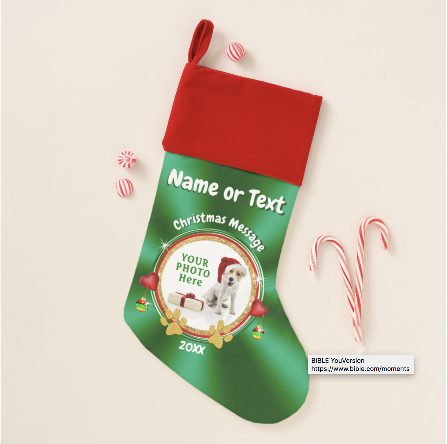 Dog Christmas Stocking