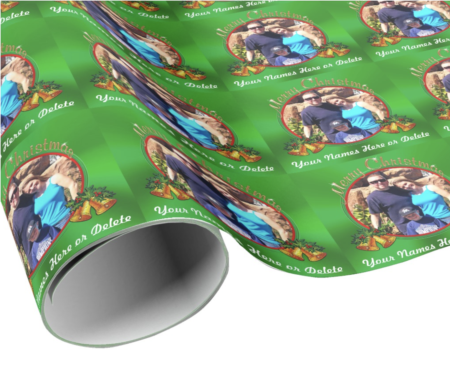 Personalized Christmas Wrapping Paper